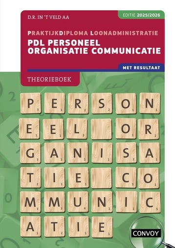 9789463174893 PDL Personeel Organisatie Communicatie 2025..., Boeken, Verzenden, Zo goed als nieuw, D.R. in 't Veld