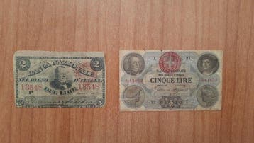 Italië. - 2, 5 Lire - 1866/1873 (Zonder minimumprijs)