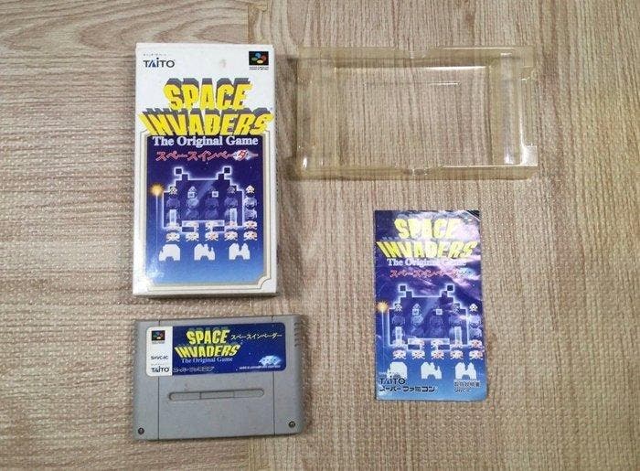 Nintendo - Super Famicom - 2 games (Space Invaders The, Spelcomputers en Games, Spelcomputers | Overige Accessoires