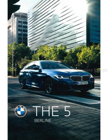 2020 BMW 5 SERIE SEDAN BROCHURE NEDERLANDS, Nieuw, BMW, Author