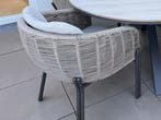 Garden Impression Zaragosa diningstoel met edison tafel!, Ophalen of Verzenden, Nieuw, Tuinset
