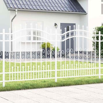 vidaXL Tuinhek KAMPEN 240 x 166 cm Mesh Poedergecoat staal, Verzenden, Nieuw, IJzer