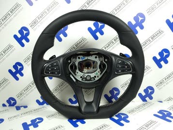 Stuurwiel Vito w447 nieuw bekleed Speciaal +flippers, Ophalen of Verzenden, Nieuw, Mercedes-Benz