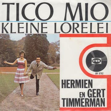 Single vinyl / 7 inch - Hermien En Gert Timmerman - Tico Mio, Verzenden, Zo goed als nieuw, 7 inch, Nederlandstalig