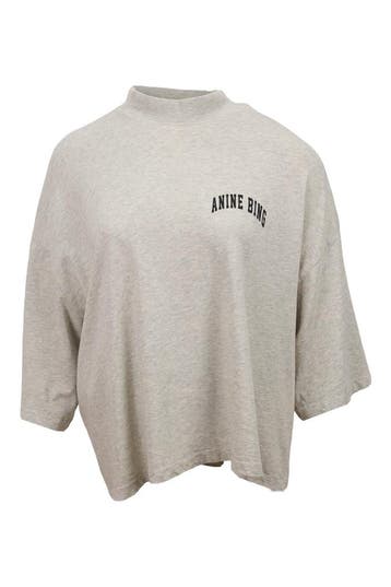 Anine Bing T-shirt in maat M Grijs, Kleding | Dames, Anine Bing, Verzenden, Gedragen, Grijs
