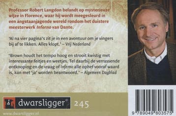 Inferno / Robert Langdon / 4 9789049803575 Dan Brown, Boeken, Verzenden, Gelezen, Dan Brown