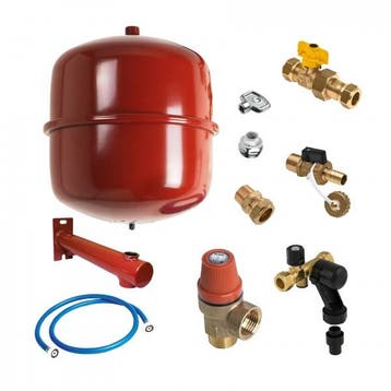 BONFIX CV Ketelaansluitpakket 18 liter expansievat, Ophalen of Verzenden, Nieuw
