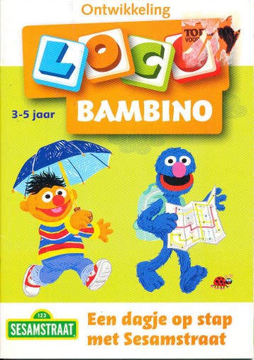 Bambino Loco Ontwikkeling Een dagje op stap met Sesamstraat, Verzenden, Nieuw