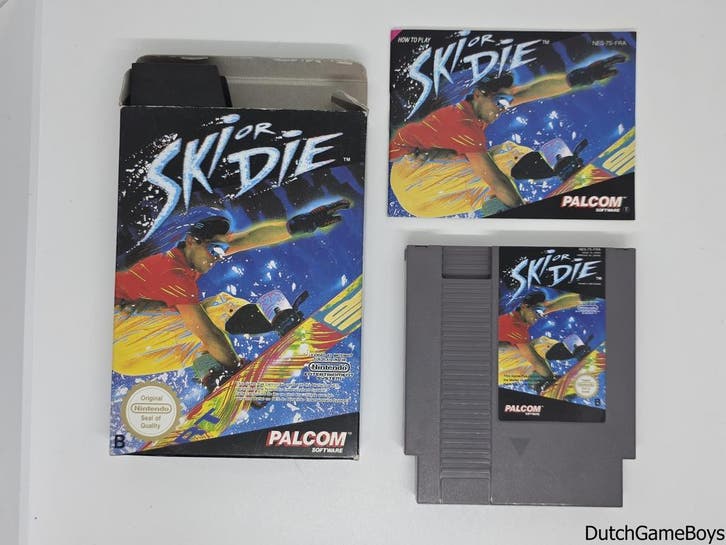 Nintendo Nes - Ski Or Die - FRA, Spelcomputers en Games, Games | Nintendo NES, Gebruikt, Verzenden