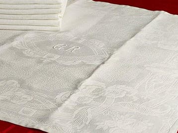 Servet (9) - 59 cm - 61 cm - GR, Antiek en Kunst