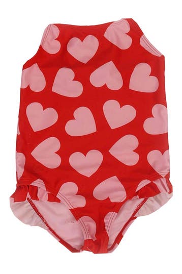 Swim Essentials Badpak Meisjes in maat 110 Rood, Verzenden, Nieuw, Swim Essentials, Jongen of Meisje