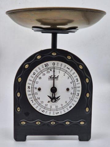 Soehnle – Antike Küchenwaage – Mechanische Standwaage mit