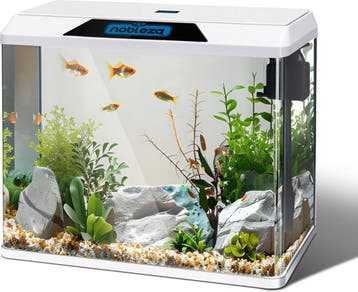 Aquarium Kit - 49,8x29x43,5 cm - 54L - Wit - Nobleza, Verzenden, Zo goed als nieuw