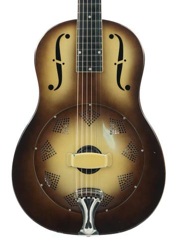 National Triolian Walnut Sunburst 1931 (Instrument), Ophalen of Verzenden, Zo goed als nieuw, Klassieke of Spaanse gitaar