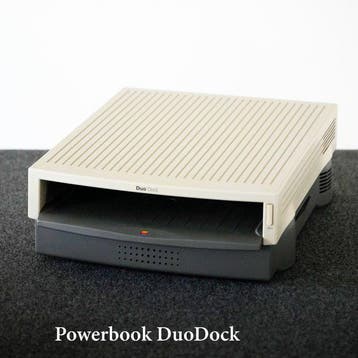 Apple RARE motorized Apple Powerbook DuoDock [Non-Working, Nieuw
