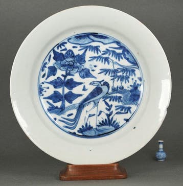 Jiajing (1522-1566) - Schotel - Balancing Fenghuang, Bamboo