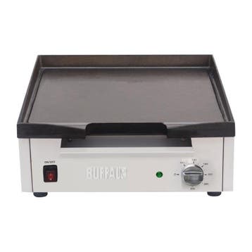 Professionele Elektrische Bakplaat | RVS | 44x37cm Buffalo, Verzenden, Nieuw in verpakking
