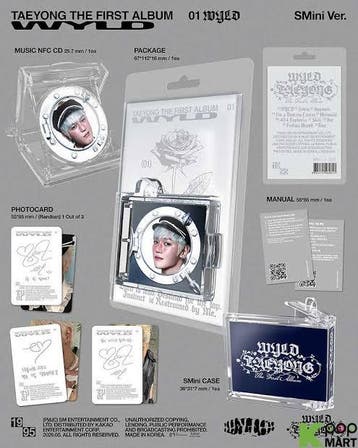 kpop merchandise - Taeyong (nct) - Wyld (accessoires), Verzenden, Zo goed als nieuw