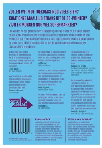 The future of food 9789492873071 Jorg Snoeck, Boeken, Verzenden, Zo goed als nieuw, Jorg Snoeck