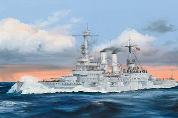 TRUMPETER 05354 SCHLESWIG-HOLSTEIN BATTLESHIP 1935 1/350, Hobby en Vrije tijd, Nieuw