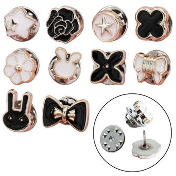 Fako Bijoux - Pin Broche Mini - Steek Pin Knopen Set - 10, Verzenden, Nieuw