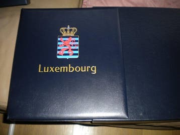 Luxemburg - album davo Luxe gewatteerd uit Luxemburg 1996, Gestempeld