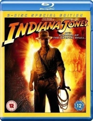 Indiana Jones and the kingdom of the Crystal Skull (blu-ray, Cd's en Dvd's, Blu-ray, Ophalen of Verzenden, Zo goed als nieuw