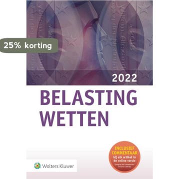 Belastingwetten - pocketeditie 2022 - A.W. Cazander, Verzenden, Gelezen, A.W. Cazander