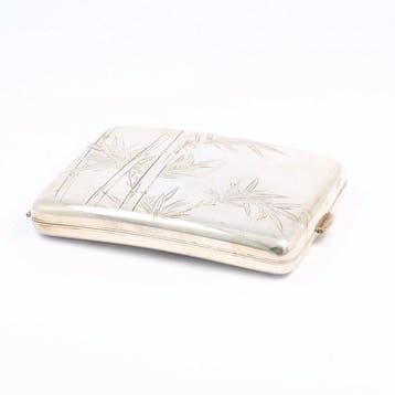 China ca. 1910/20 - Sigarettenetui Bamboe decor -, Antiek en Kunst