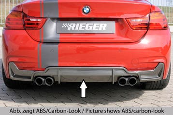 Rieger diffuser | geschikt voor BMW 4-Serie F32 / F33 / F36, Verzenden, Nieuw, BMW
