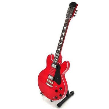Miniatuur replica Gibson Crossroads ES335 gitaar Chuck Berry, Ophalen of Verzenden, Nieuw, Pop, Beeldje of Miniatuur