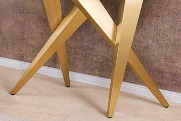 Design console tafel ART LIVING 140cm wit marmer keramiek, Ophalen of Verzenden, Nieuw