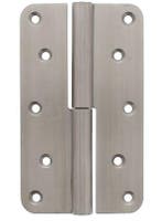 P+E Kogelstift paumelle SKG3 hout/hout 160mm DIN links rvs, Verzenden, Nieuw