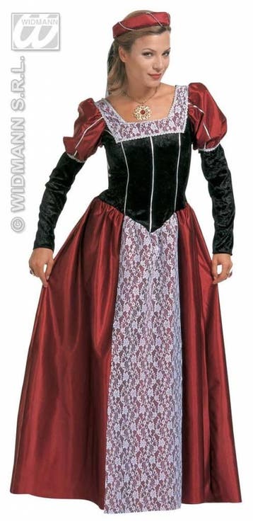Middeleeuwse Kasteelvrouw kostuum, Kleding | Dames, Carnavalskleding en Feestkleding, Ophalen of Verzenden, Nieuw