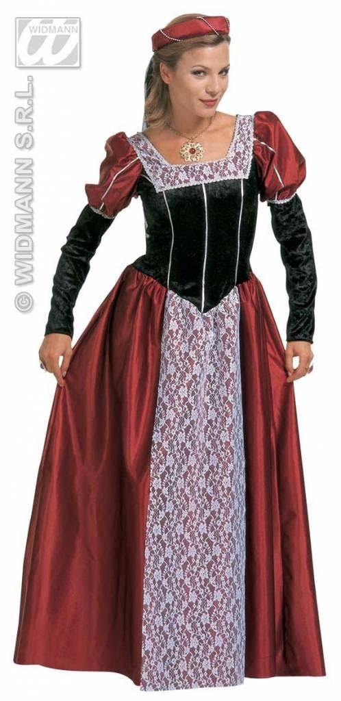 Middeleeuwse Kasteelvrouw kostuum, Kleding | Dames, Carnavalskleding en Feestkleding, Nieuw, Ophalen of Verzenden