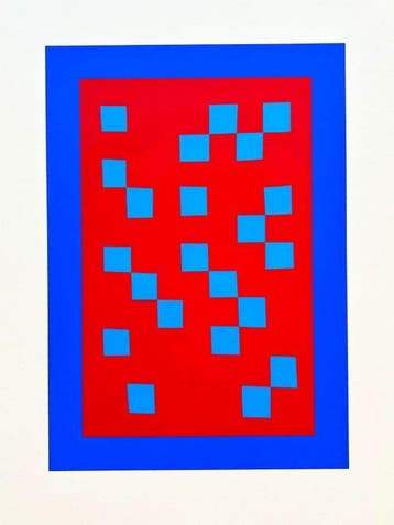 Josef Albers (1888-1976) - Interaction of Colors - XXII-1