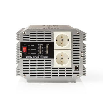 Nedis omvormer 12V naar 220V 4000 watt Piek 8000 Watt, Ophalen of Verzenden, Nieuw