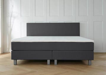 ACTIE! Boxspring Florence 180 200 Antraciet, Huis en Inrichting, Verzenden, 180 cm, 200 cm, Nieuw