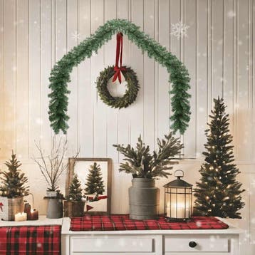 vidaXL Kerstslinger 5 m PVC, Verzenden, Nieuw