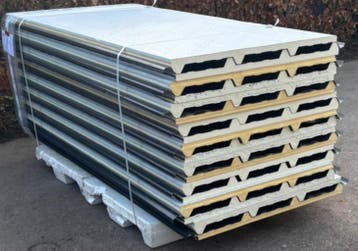 B-keus dakpanelen 40 mm – scherp geprijsd en op maat, Verzenden, Nieuw