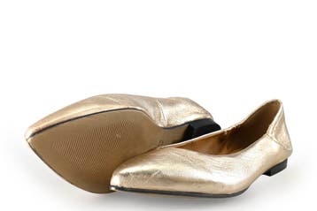 Nelson Ballerinas in maat 41 Goud, Kleding | Dames, Schoenen, Overige kleuren, Verzenden, Ballerina's, Zo goed als nieuw