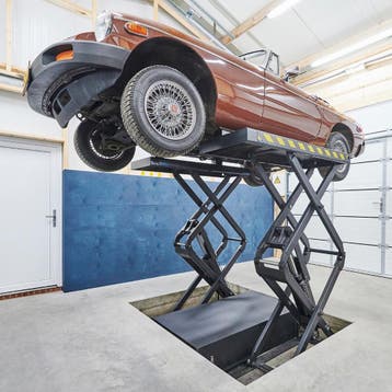 Datona Auto schaarhefbrug - 400V - Datona - Zwart, Auto diversen, Ophalen of Verzenden, Nieuw