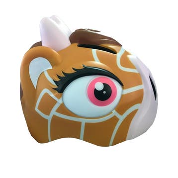 Crazy Safety Kinderhelm / Fietshelm Bruine Giraffe / Brown G, Verzenden, Nieuw