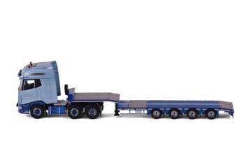 DAF XG+ met Semi-dieplader - Van Heyningen Transport, Hobby en Vrije tijd, Ophalen of Verzenden, Nieuw, Bus of Vrachtwagen, Overige merken