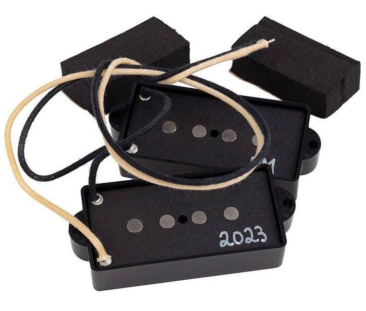 Lollar Split Coil PB Pickup, Zwart, Muziek en Instrumenten, Instrumenten | Onderdelen, Verzenden
