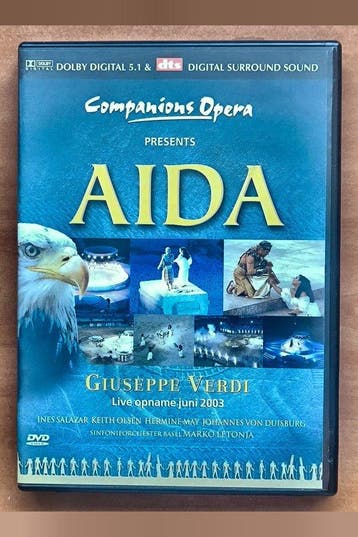 AIDA Live recording Basel 2003 2004 Ines Salazar DVD Music, Verzenden, Nieuw in verpakking