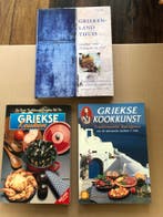 3 Traditioneel Griekse Kookboeken - Standaardwerken, Boeken, Ophalen of Verzenden, Zo goed als nieuw