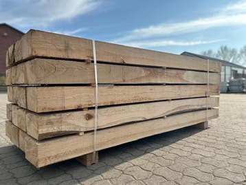 Blanke Eiken bielzen, Nieuw, Hout, Biels