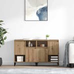 vidaXL Dressoirs 2 pcs Artisan Eiken 60 x 35 x 70 cm Bewerkt, Verzenden, Nieuw, 50 tot 100 cm, 25 tot 50 cm