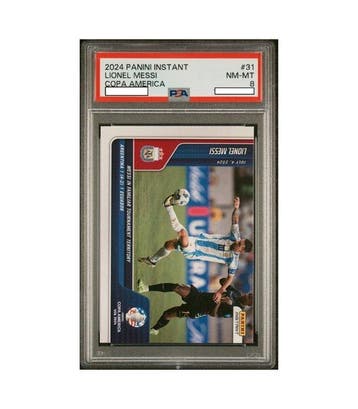 Lionel Messi - 2024 Panini Instant American Cup #31 Graded, Nieuw
